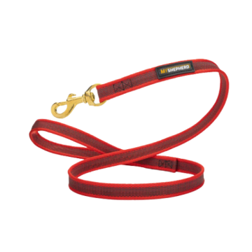 רצועת אחיזה באיכות גבוהה לכלב אדום 180 ס"מ